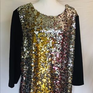 EUC Eloquii Sequin Dress